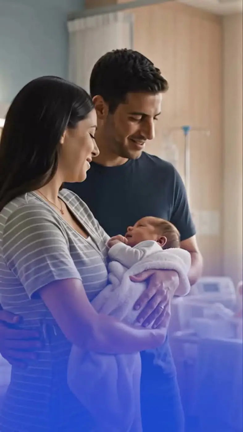 Israel National Digital Agency — Video still for the online service for registering a new baby
