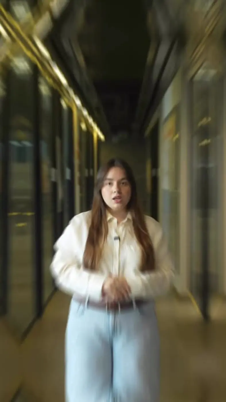 Israel National Digital Agency — Video still from a social media series on digital innovation