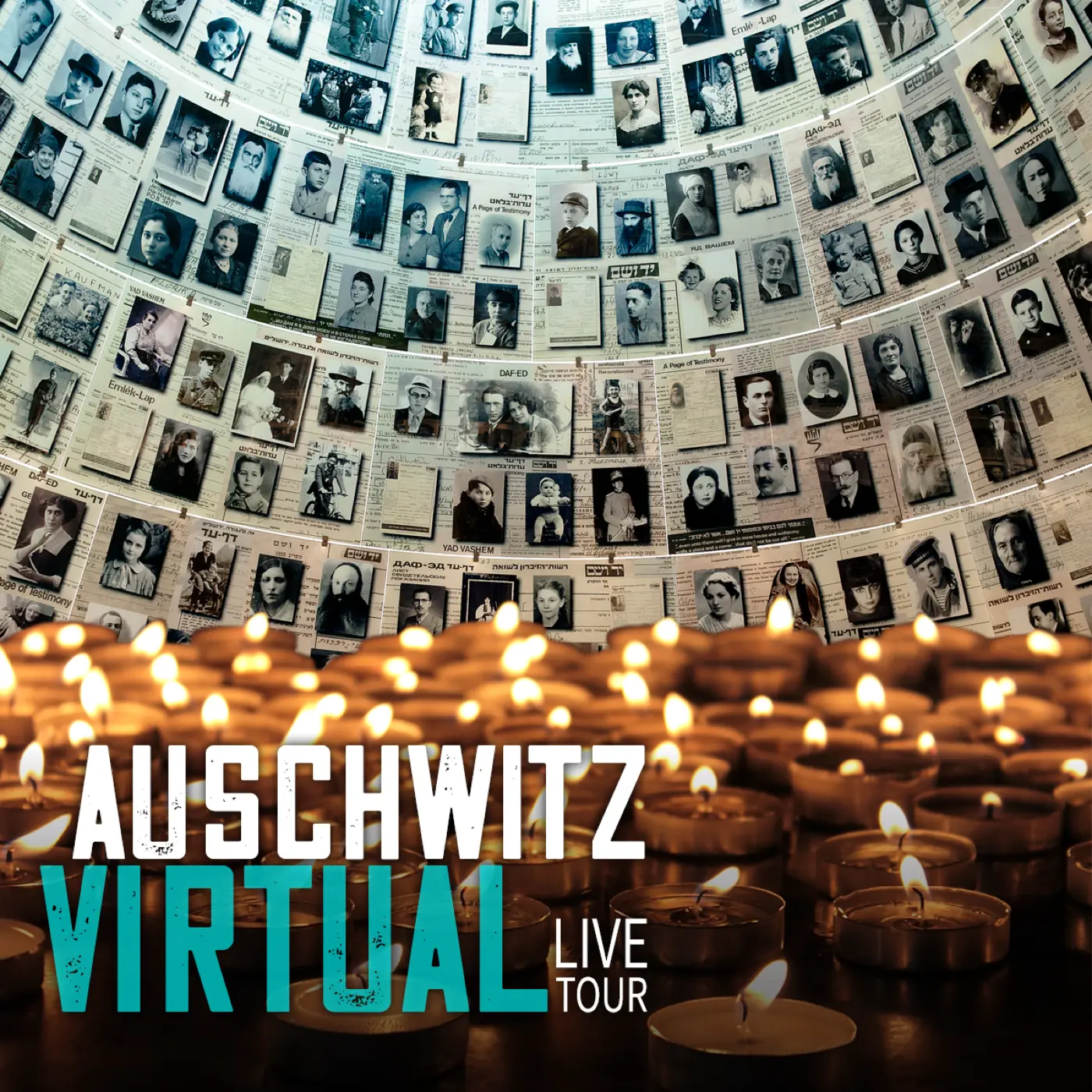 JCC Arizona — Event graphic with the headline Auschwitz Virtual Live Tour